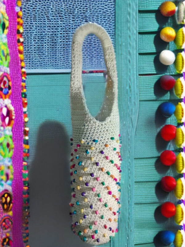 Beaded Bottle Holder - Image 3