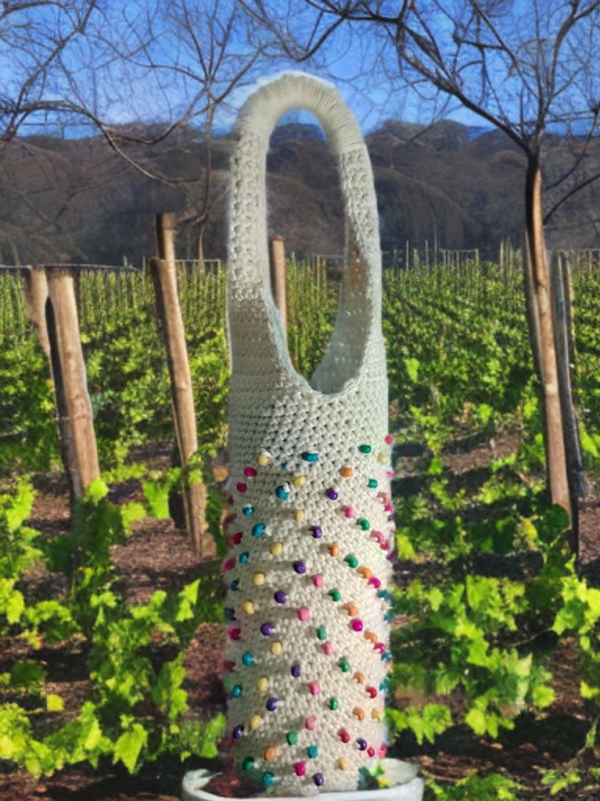 Beaded Bottle Holder - Image 4