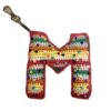 LARGE LETTER CHARM W/ BEADS - Image 5