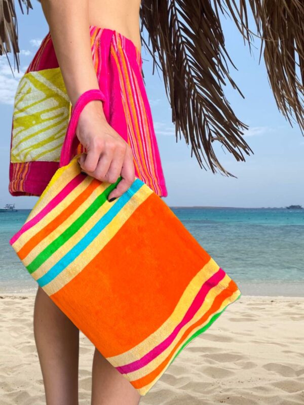 Up-cycled Towel Pouches