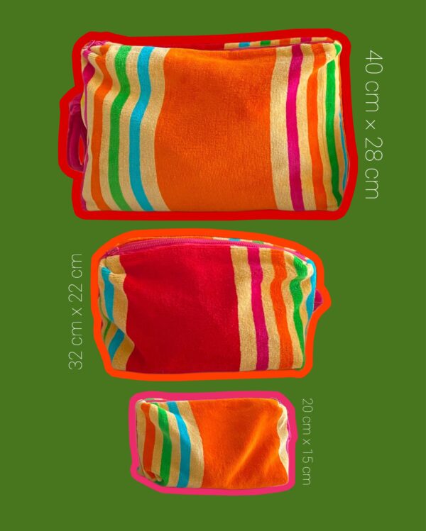 Up-cycled Towel Pouches - Image 2